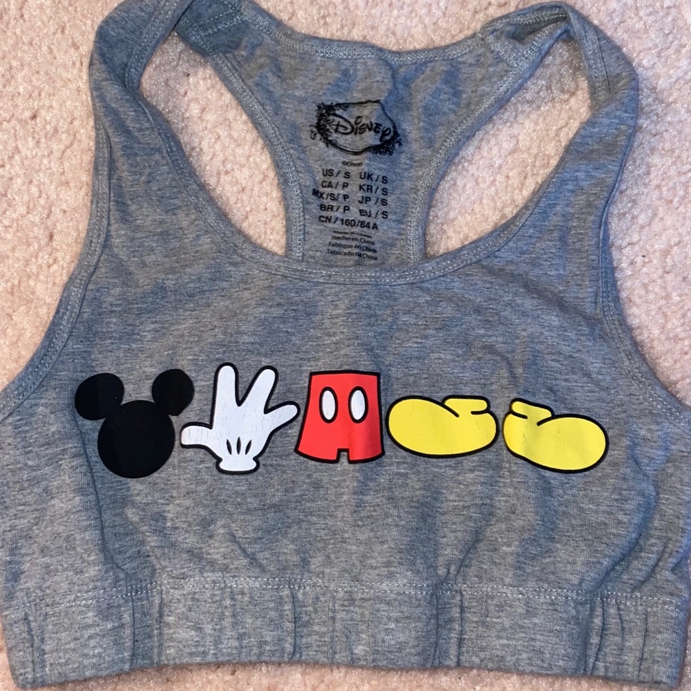 Disney sports bra